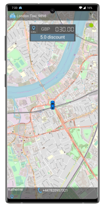 Cabbis driver app screenshot